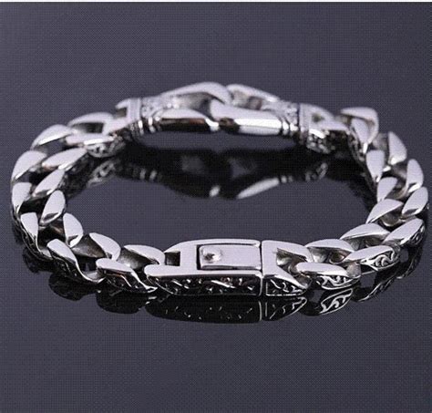 real silver pure silver bracelet for mens with grams